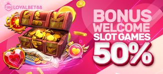 welcome bonus 50% slot