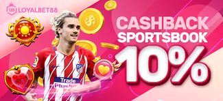 Bonus Cashback Up To 10% Sportbook