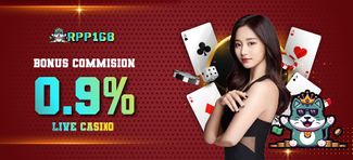 Bonus Commision Mingguan Live Casino 0.9% 