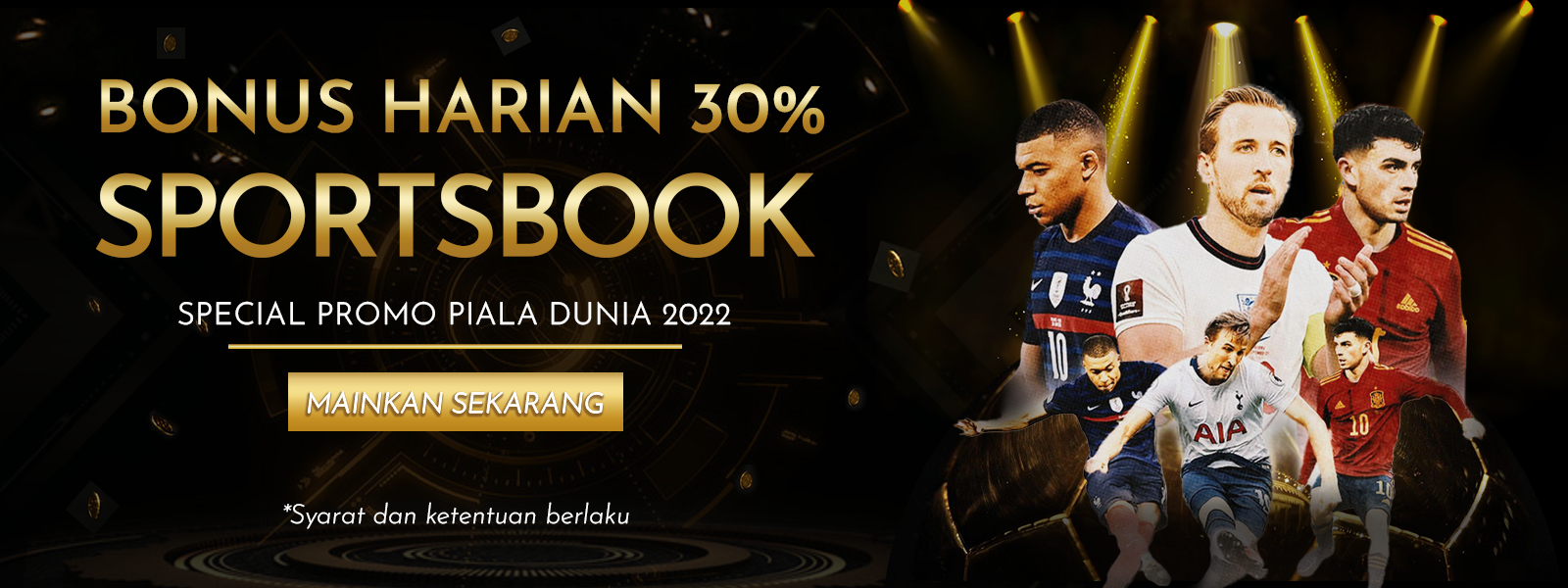 Bonus Harian 30% Sportsbook