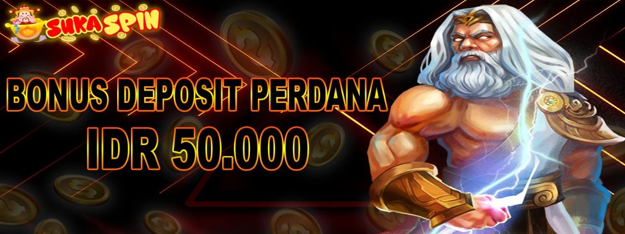 BONUS DEPOSIT PERDANA IDR 50.000