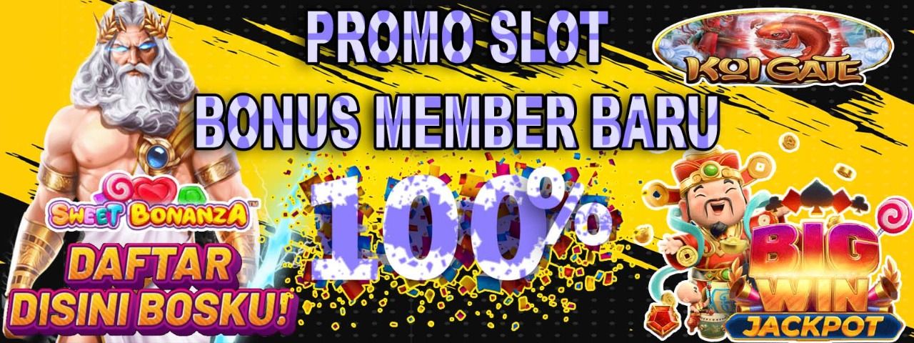 promo slot 100% member baru di kuda77
